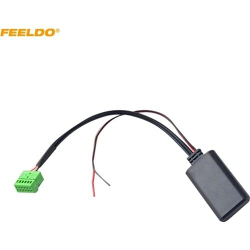 FEELDO Car Aux-in Wireless Bluetooth Adapter Module Audio Receiver for Volkswagen Golf Polo Passat CD/DVD Host AUX Cable #HQ3336