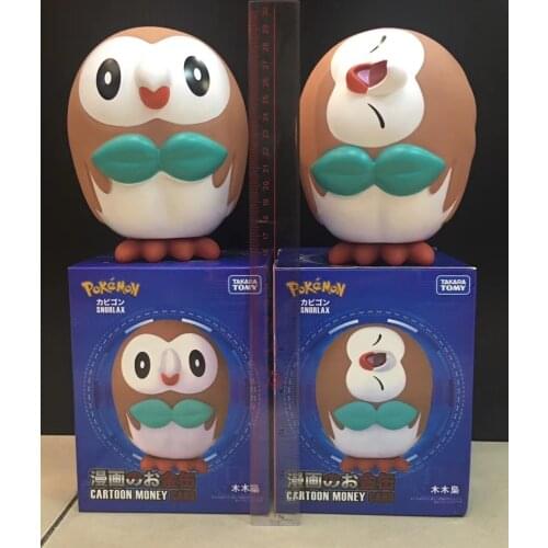 Speelgoed Pokemon Rowlet Bank Munten Opbergdoos Kinderen Speelgoed Verjaardagscadeau Home Decor Geld Besparen Kinderen Dozen