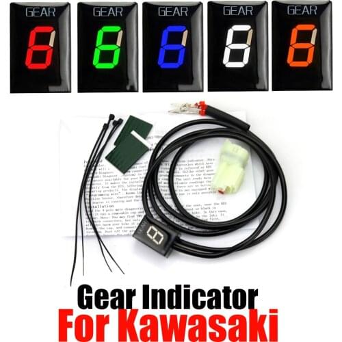 Motorcycle Gear Display Indicator For Kawasaki ER6N ER-6F Z1000SX Ninja300 Ninja 650 300 400 Z1000 Z800 Z750 Z400 Z650 Versys
