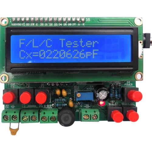 51 single-chip inductance capacitor frequency table kit, inductance and capacitance frequency measuring instrument DIY send data