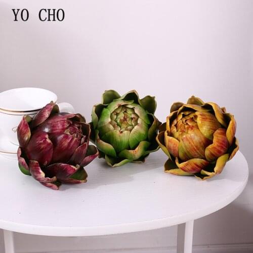 Artificial plant artichoke plastic pineapple head artificial plant home decoration flower small bonsai set artificial plant