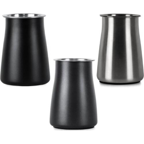 Stainless Steel Coffee Sieve Cup Dustproof Coffee Powder Cocoa Flour Mesh Filter Sifter with Lid Tea Grinder Accessory