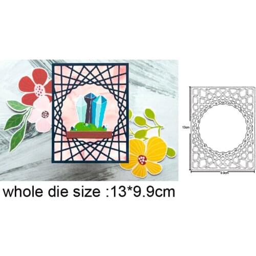 Lace Background Frame Metal Cutting Dies for 2020 New Stencils dies DIY Scrapbooking dies Embossing Album Card Making Craft dies