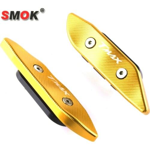 For Yamaha T MAX 530 tmax530 CNC Aluminum Alloy Rear Mirror Hole Cap Cover 2012-2016