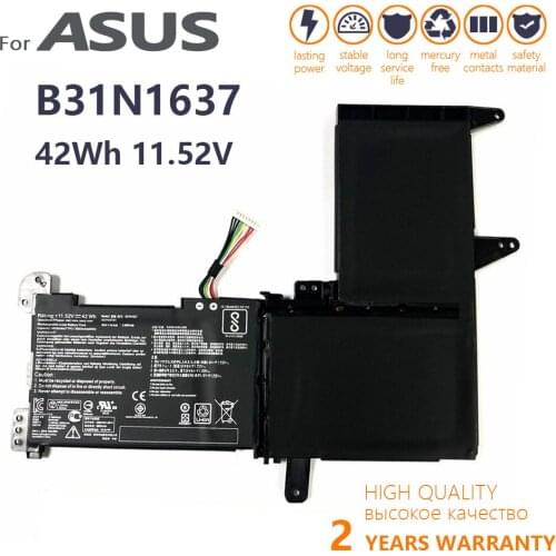 Genuine B31N1637 C31N1637 Battery For ASUS X510 X510UA X510UF X510UQ VivoBook S15 S510UA S510UQ S510UN S510UR F510UA F510UQ