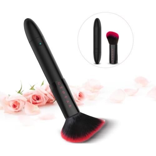 Rechargeable 10 Speed Vibration Vibrator Massage Stick Magic Wand Make up Brush Female Intimate Adult Toys for Couple