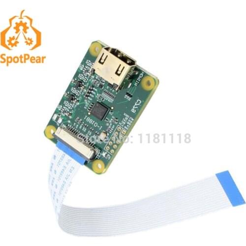 Raspberry Pi camera HDMI to CSI-2 Board, HDMI input supports up to 1080p25fps