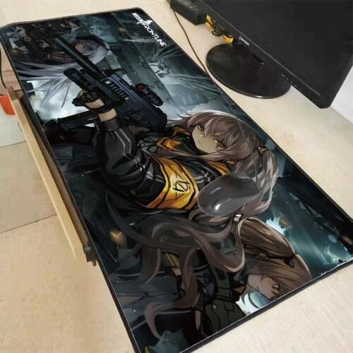 Mairuige Girls Frontline Anime Rubber Gaming Mousepad Desk Mat Large Lock Edge Mouse Pad Laptop PC Computer Mat Free Shipping