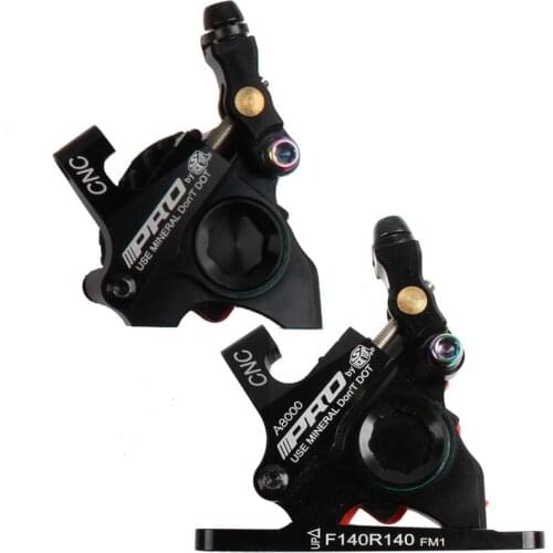 IIIPRO Road Bicycle Disc Brake Caliper Line Pulling Clamp Hydraulic Ultralight CNC 140mm Rotor Bike Parts