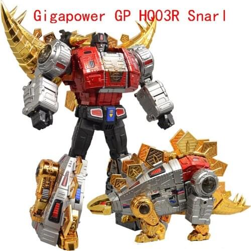 Transformation Gigapower GP HQ-03R HQ03R Dinobot Snarl Chrome Ver. Arrive Soon Action Figure Toys