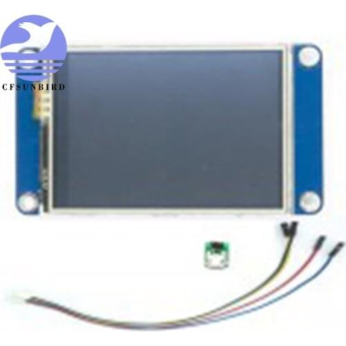 1PCS/LOT 2.4" Nextion HMI Intelligent Smart USART UART Serial Touch TFT LCD Module Display Panel For Raspberry Pi 2 A NX3224T024