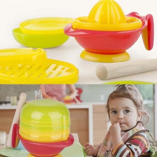 7Pcs/Set Baby Food Grinder 2016 New Design Babies Food Mills Tools For Fruit Prato Infantil Robot De Cocina Food Press Machine