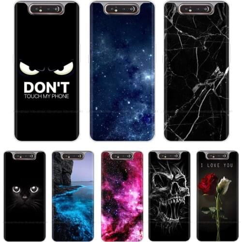 6.7'' For Samsung Galaxy A80 Case Silicone Soft TPU Back Cover For Samsung Galaxy A90 A 80 Phone Case soft bumper A80 2019 Cover