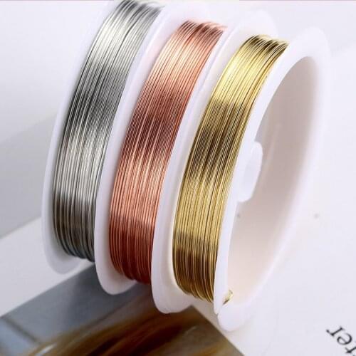 Pure Copper Handmade DIY Material Package Accessories Copper Wire Jewelry Wire Ear Stereotyped Copper Thread