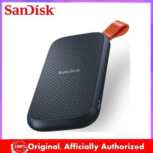 SanDisk E30 Extreme Portable SSD 1TB 480GB 520M/s External Hard Drive USB 3.1 Type-C Hard Drive 2TB Solid State Disk for Laptop