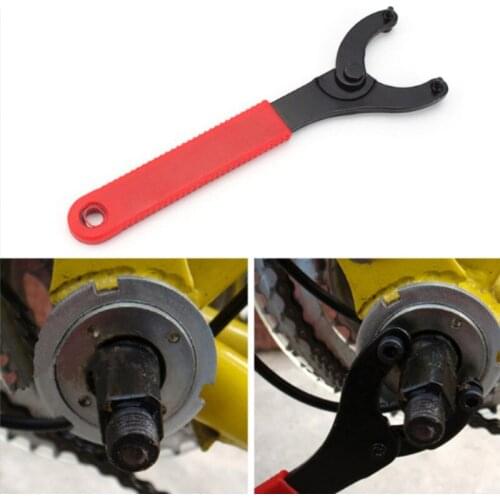 Bicycle repair tools center axle tooth plate repair tool eight shape wrench center shaft removal tool bicycle accessories
