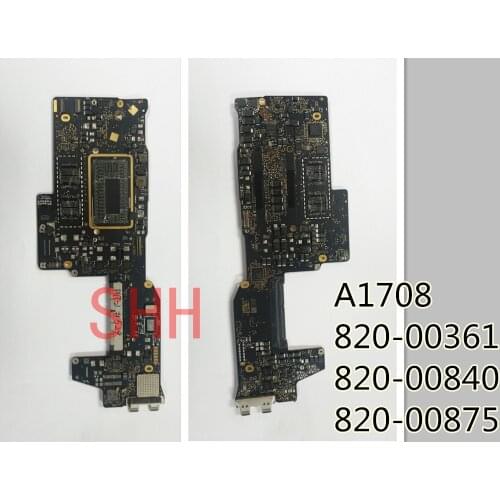 2016 years 820-00840 820-00875 820-00361 logic defective board for Apple MacBook pro A1708 repair