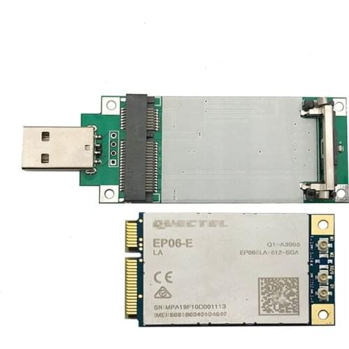 EP06 EP06-E EP06-A Mini Pcie B1/B3/B5/B7/B8/B20/B28/B32/B38/B40/B41 4G FDD-LTE/TDD-LTD CAT6 Module 100% New&Original