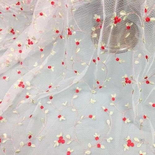 Latest 5 Yards Diamond Net Embroidered Lace 2017 African Lace High Quality For Wedding Embroidery French Tulle Lace Fabric