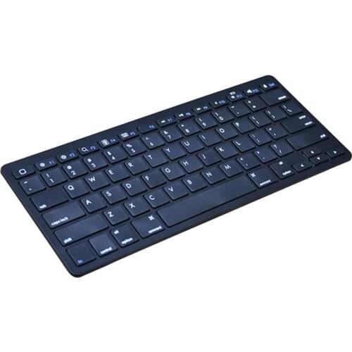 Portable Bluetooth-compatible 3.0 Keyboard Ultra-slim Wireless Keyboard 78-keys With Number for Mac IOS Windows Android PC