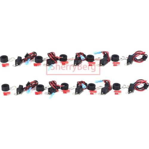 SherryBerg 10 pcs New Electronic Ignition Conversion Kit 4-Cylinder for MITSUBISHI Distributor new replace point distributor