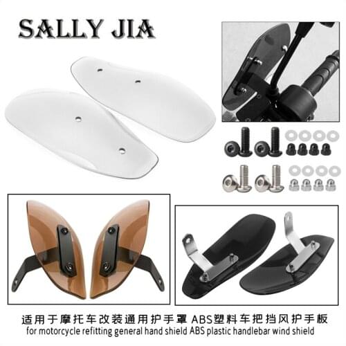 Universal Motorcycle Hand Guard Wind Deflector Hand Protector Shield Falling Protection For Suzuki Honda Yamaha Kawasaki