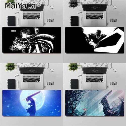 Maiyaca Top Quality Berserk anime Natural Rubber Gaming mousepad Desk Mat Free Shipping Large Mouse Pad Keyboards Mat