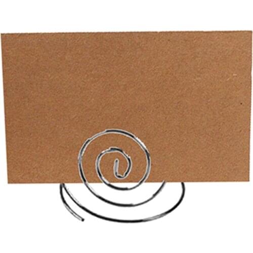 10pcs Rotating Table Number Photo Holder Representative Wedding Party Supplies Party Personality Creative Business Card Holder