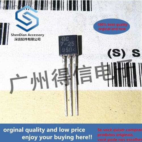 30pcs 30pcs 100% orginal new BC327-25 silk-screen BC 7-25 TO-92 PNP general purpose transistor real photo