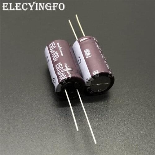 5pcs/50pcs 150uF 100V NICHICON PW Series 12.5x25mm Low Impedance Long Life 100V150uF Aluminum Electrolytic capacitor
