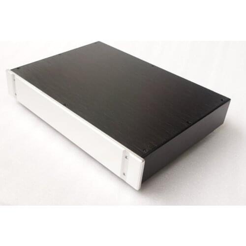 BZ4307B All Aluminum Audio DAC Decoder Chassis Preamplifier Housing HiFi Amplifier Enclosure DIY Case Box 430MM*70MM*308MM