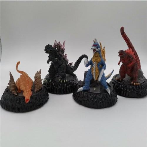 Bandai Animation Godzilla Monster Series Burning Second Form Gigan 1999 Godzillas Collection Ornaments PVC Model Toy