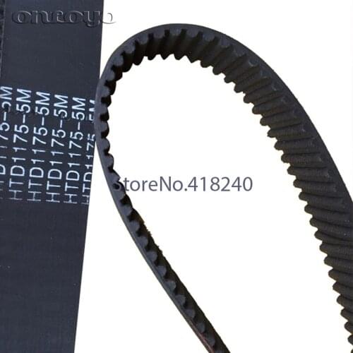 Computer Embroidery Machine Parts Arc Tooth 5M Tooth Servo Motor Belt 4 Cm Wide Fine Tooth Belt 620 To 1390 Multiple Sizes