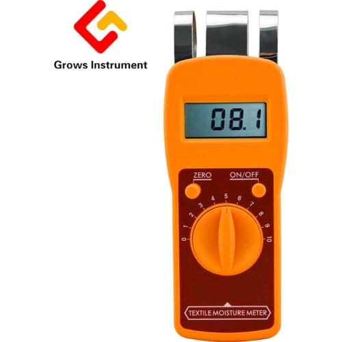 JT-T High Quality Digital Textile Moisture Meter for Moisture Testing Machine of Leather Cloth Garments Yarn Materials
