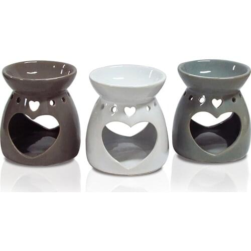 Ceramic Tealight Holder Aromatherapy Wax Candle Tart Burner Warmer Diffuser Aroma Candle Warmers Porcelain Decoration