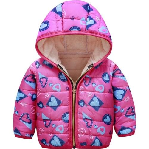 Baby Girls Jacket 2019 Autumn Winter Jacket for Girls Coat Kids Warm Hooded Outerwear Coat for Boys Jacket Coat Children Clothes
