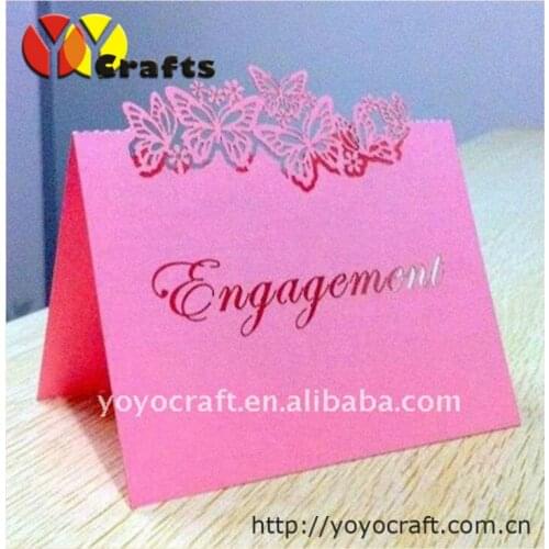 Best sell cheap fancy party and wedding favor place card for table