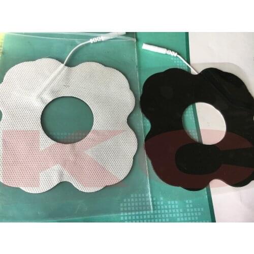 Non-woven adhensive electrode pad shock breast patch conductive gel electrodem sticker for tens therapy massager relax
