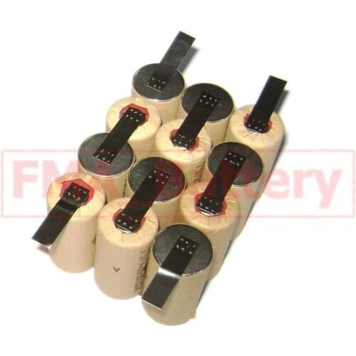 NiMH Sub C SC 14.4V 2200mAH Battery for BBH MOVE vacuum cleaner 12SN P10