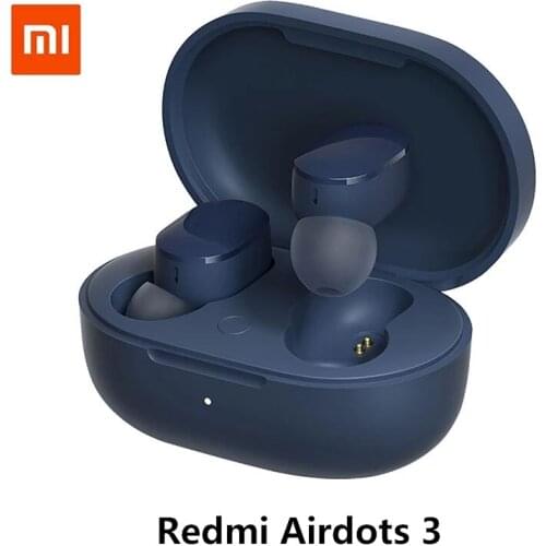 2021 New Xiaomi Redmi AirDots 3 TWS Earphones aptX Adaptive Stereo Bass Bluetooth 5.2 Gaming Earbuds With Mic Handsfree