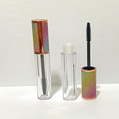 5ml DIY Empty Refillable Clear Mascara Tubes Liquid Eyelash Cream Vial Bottle Travel Portable Beauty Cosmetics Container