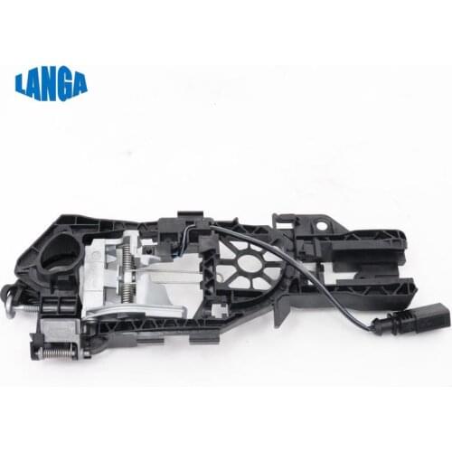 Genuine Quality Front Door Handle Support EXTERIOR DOOR HANDLE for V W Passat B6 B7 OEM: 3CD837886 35D839886 - Right