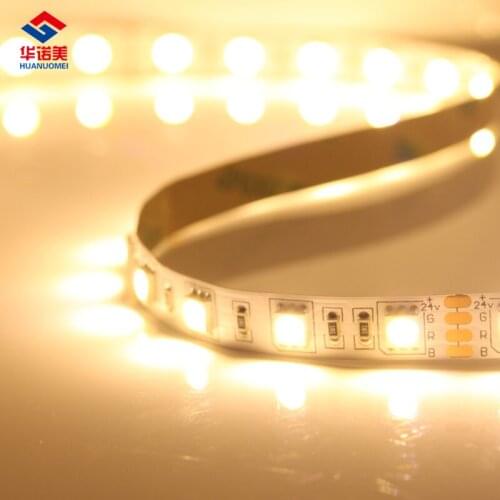 DC24V 300LEDs 5050 SMD RGB LED Strip Flexible White PCB Tape 24V LED Lights Non-waterproof IP20 Red Blue Green Yellow White