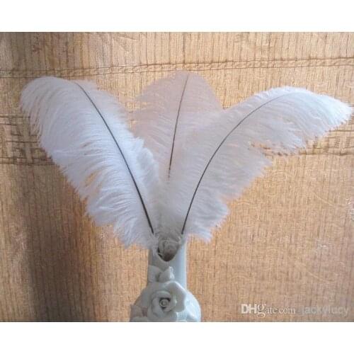 Natural White Ostrich Feathers Plume Centerpiece for Wedding Party Table Decoration Free Shipping (Many Sizes for You To Choose)