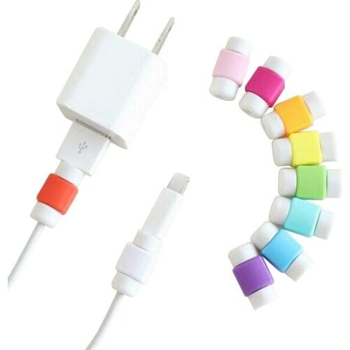 USB Data Cable Line Protector Phone Case Anti Breaking Protective Sleeve For Charging Cable for iPhone for Earphone Line 3000 ps