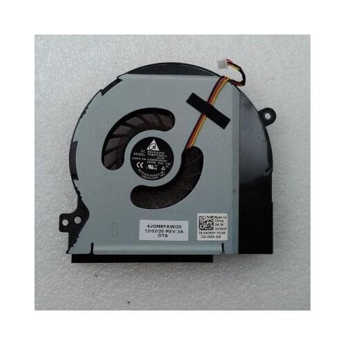 NEW Laptop CPU Cooling Fan For Dell XPS 15 L501X L502X L701X L702X By FORCECON DFS601305FQ0T F98S DP/N 0W3M3P 3 Wires