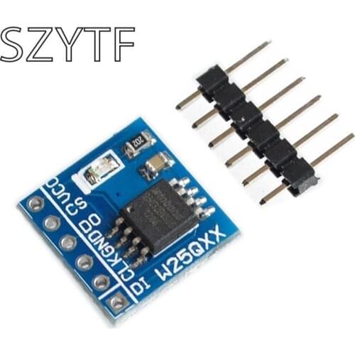 W25Q32 W25Q64 W25Q128 large capacity FLASH storage module SPI interface BV FV STM32 code