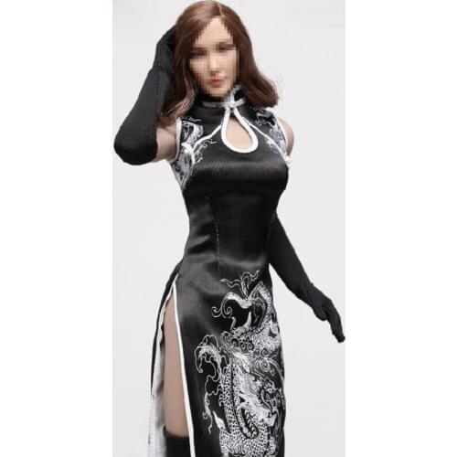 ZYTOYS ZY5042 1/6 Dragon Cheongsam Set for 12inch Action Figure DIY
