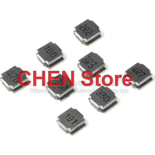 10pcs 6028 SMD wire wound power inductor 20% 2.2uh 3.3uh 4.7uh 10uh 22uh 33uh 47uh 100uh