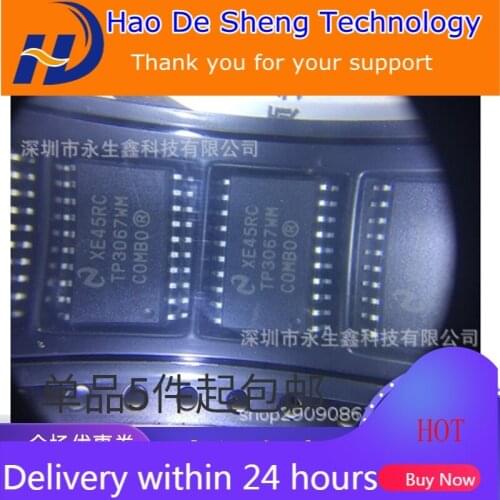 10PCS/LOT TP3067WM TP3067 SOP20 Audio CODEC IC New Original In Stock